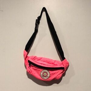 Pacific Connections Vintage Neon Pink Fanny Pack